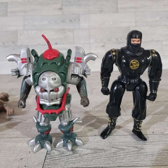 Vintage Might Morphin Power Rangers Zeo Warrior 10 Action Figure Lot - Picture 9 of 10